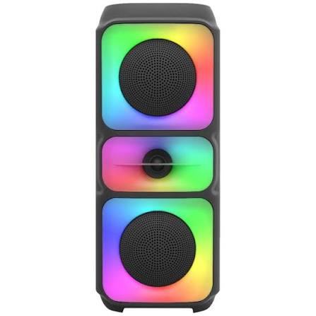 Parlante con luces LED